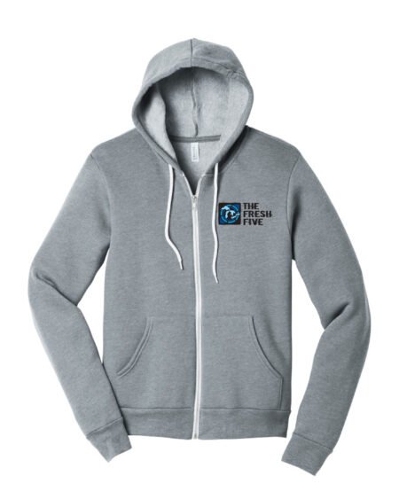 TF5 logo Zip Hoodie