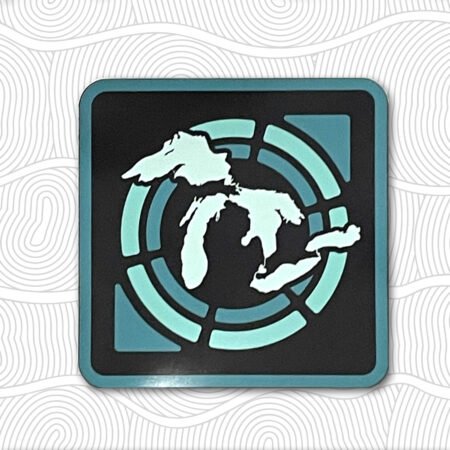 The Fresh Five turquoise logo Magnet