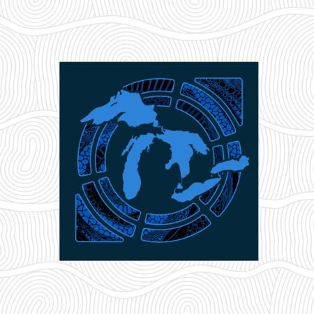 The Fresh Five "Water & Stone" Sticker