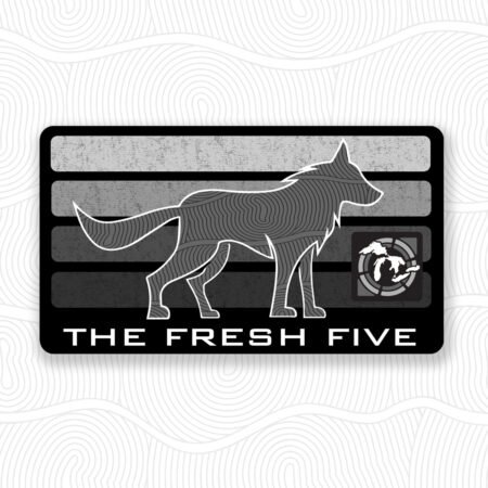 The Fresh Five Northern Wolf Sticker