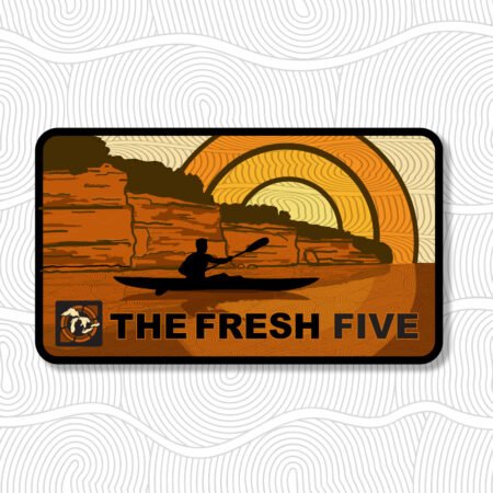 Pictured Rocks Sticker