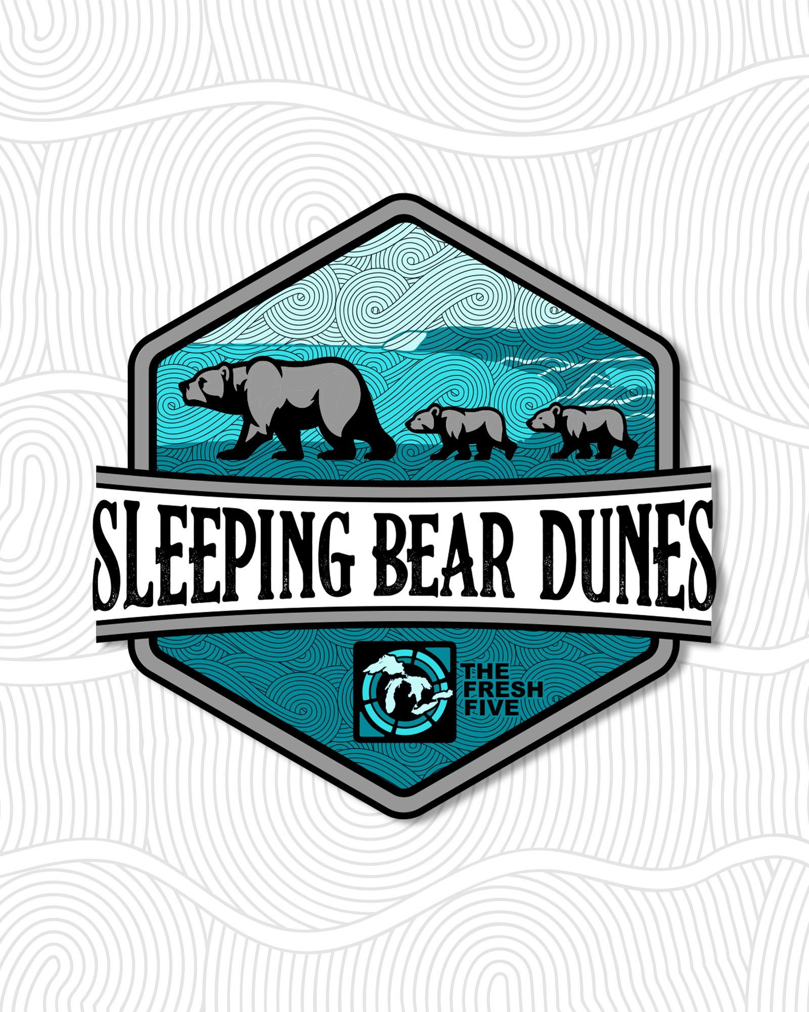 Sleeping Bear Dunes long sleeve tee - Image 2